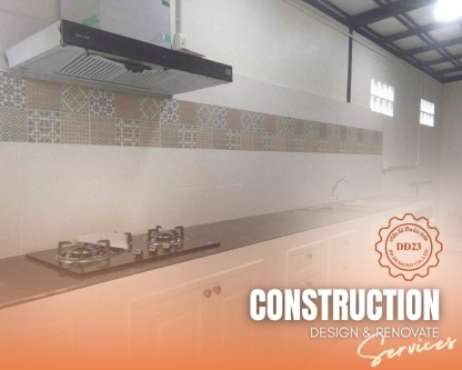 รับเหมาต่อเติมเคาน์เตอร์ - รับต่อเติมครบวงจร ดีดี ดีไซน์23