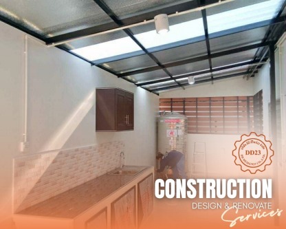 รับเหมาต่อเติมห้องครัว สมุทรปราการ - รับต่อเติมครบวงจร ดีดี ดีไซน์23